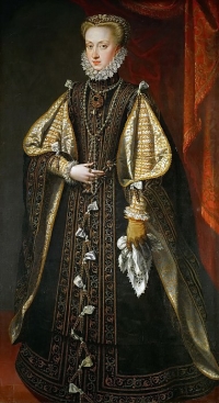 Картина Алонсо Санчес Коэлло  «Анна Австрийская, королева Испании» 