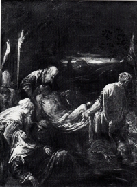 Картина Якопо Бассано  «Положение во гроб» 