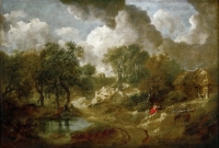 Пейзаж Томаса Гейнсборо из собрания музея истории искусств в Вене 