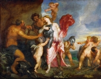 Картина ван Дейка «Венера в кузнице Вулкана» 