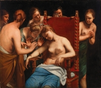 Картина Гвидо Каньяччи «Самоубийство Клеопатры» 