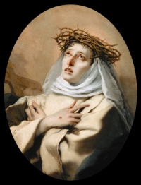 Картина Тьеполо «Св. Екатерина Сиенская» 