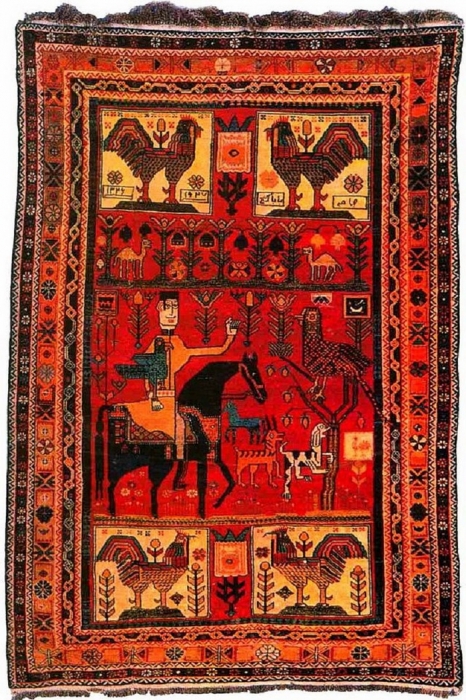 Ковёр «Овчулуг», Ширванская школа. Азербайджанский государственный музей ковра и народно-прикладного искусства