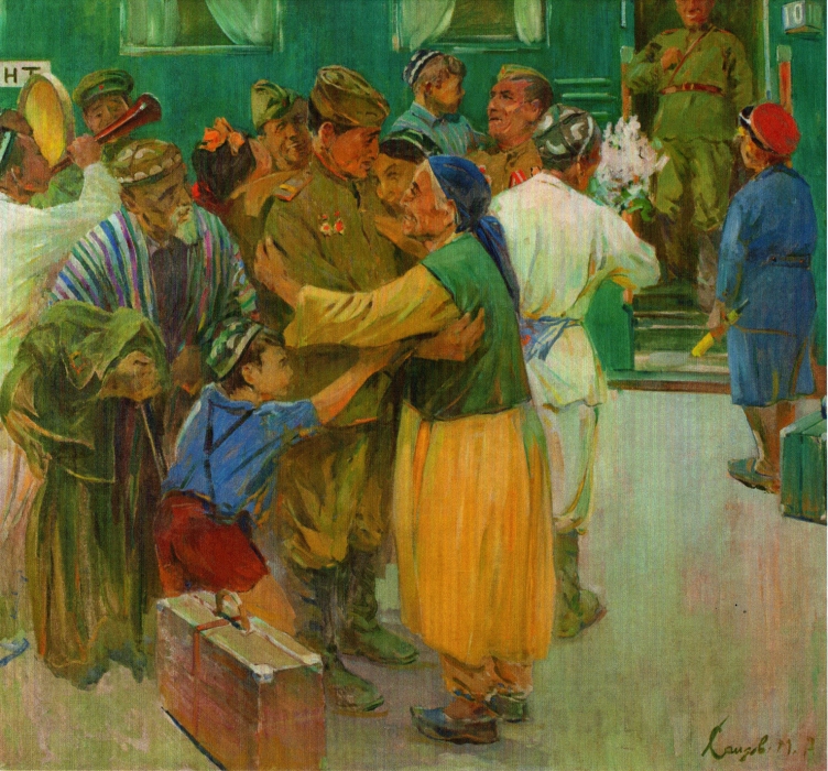 Маннон Саидов «Солдат» 1978 г.