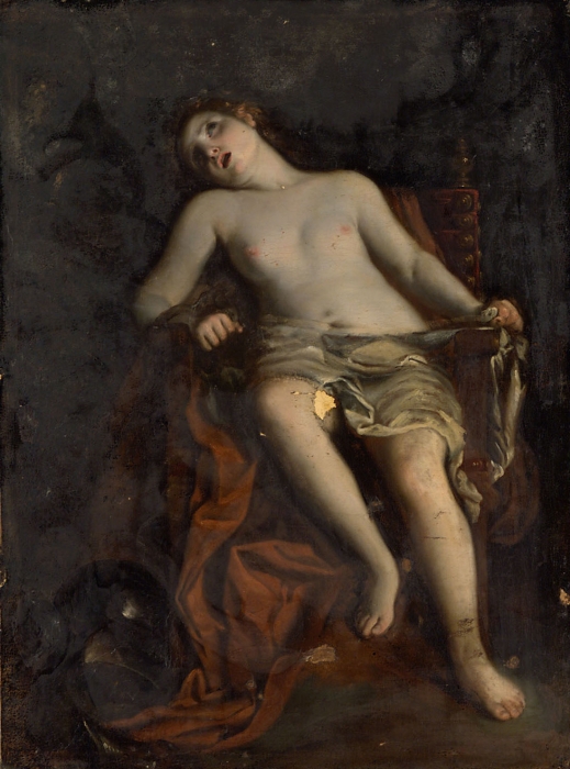 Гвидо Каньяччи «Самоубийство Клеопатры» Из собрания Спиридон в Риме.