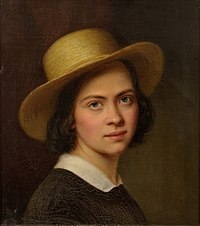Юлия Вильгельмина Эмилия Га́ген-Шварц.  Автопортрет.
